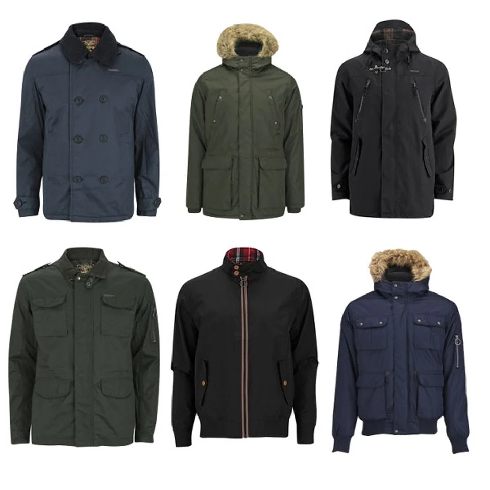 Ringspun Men's Jackets - 8 Options - L - Khaki - Chuck Afbeelding 1