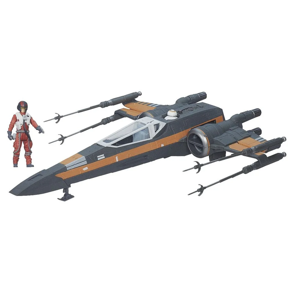 Star Wars The Force Awakens Poe Dameron X-wing Fighter Vehicle Afbeelding 1
