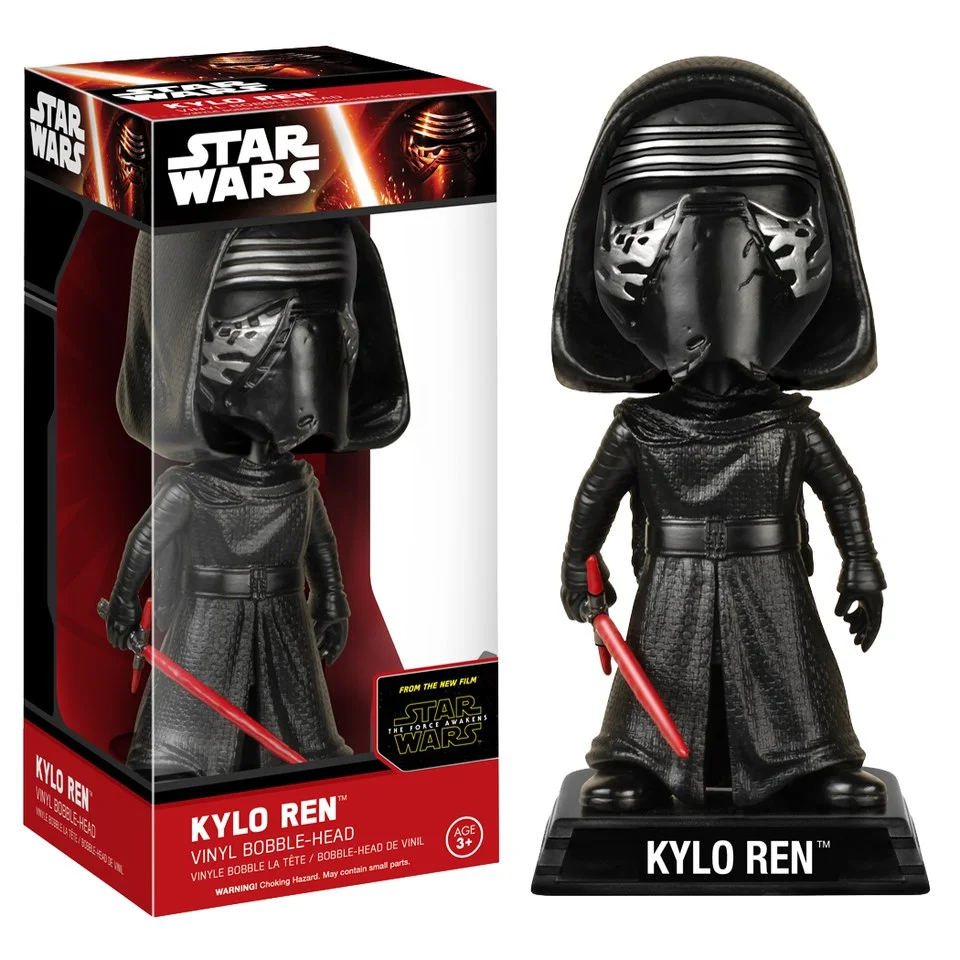 Star Wars The Force Awakens Kylo Ren Wacky Wobbler Bobble Hoofd Afbeelding 1
