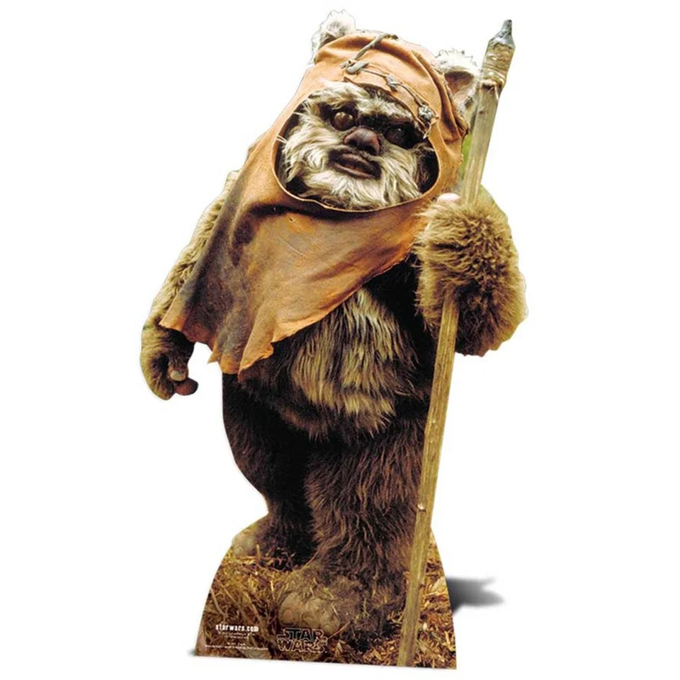 Star Wars Wicket Ewok Cut Out Afbeelding 1