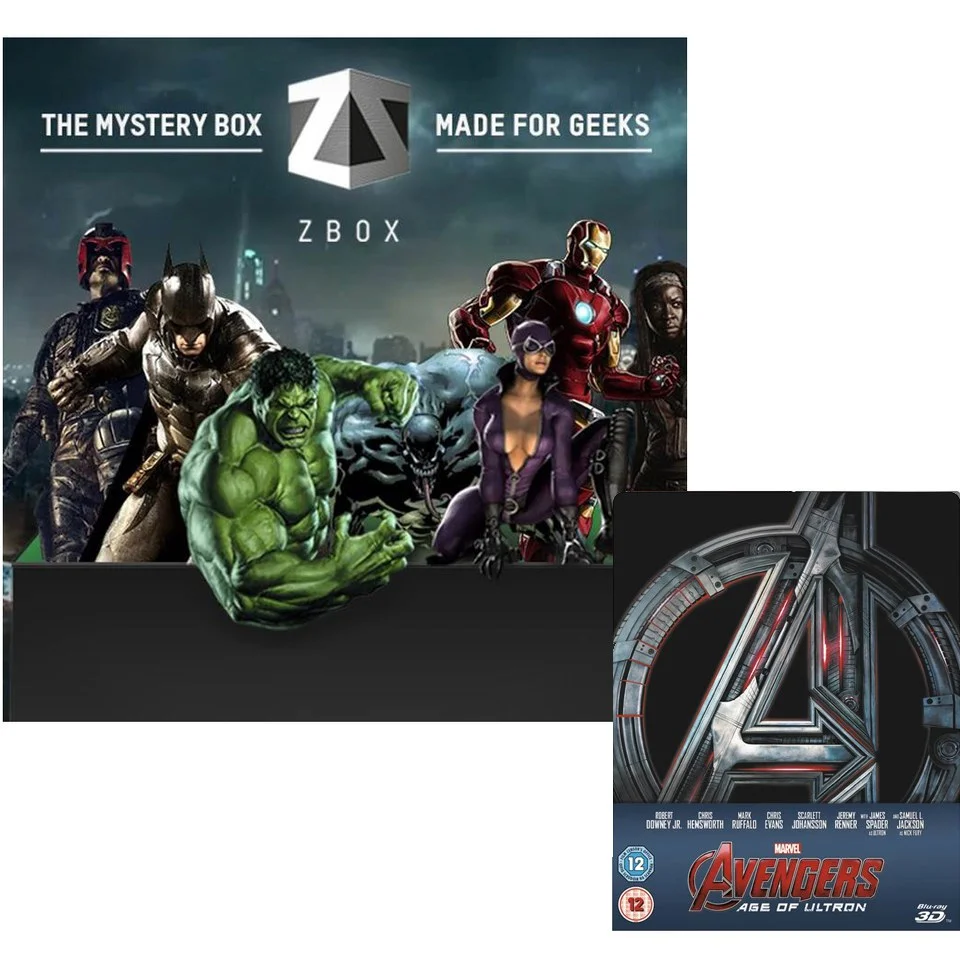 Heroes & Villains ZBOX With Age Of Ultron Steelbook Afbeelding 1