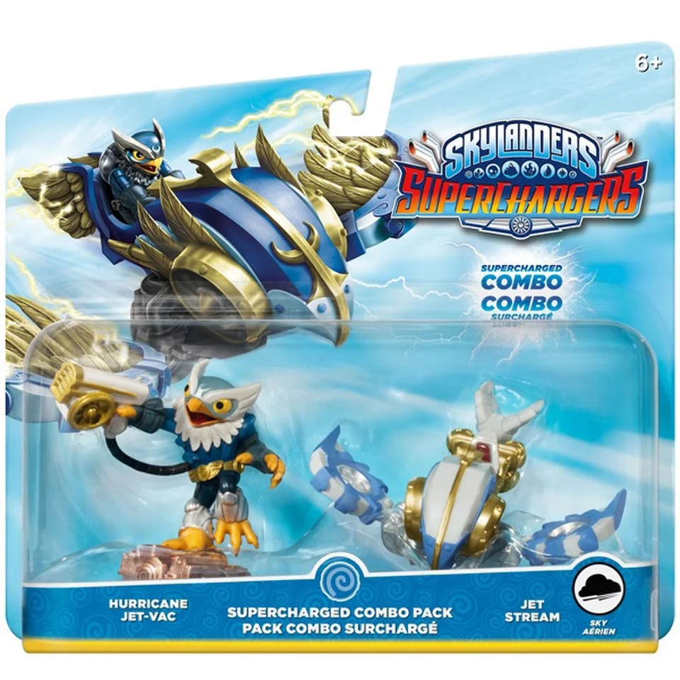 Skylanders Superchargers - Dual Pack Two - Hurricane Jet-Vac & Jet Stream Afbeelding 1
