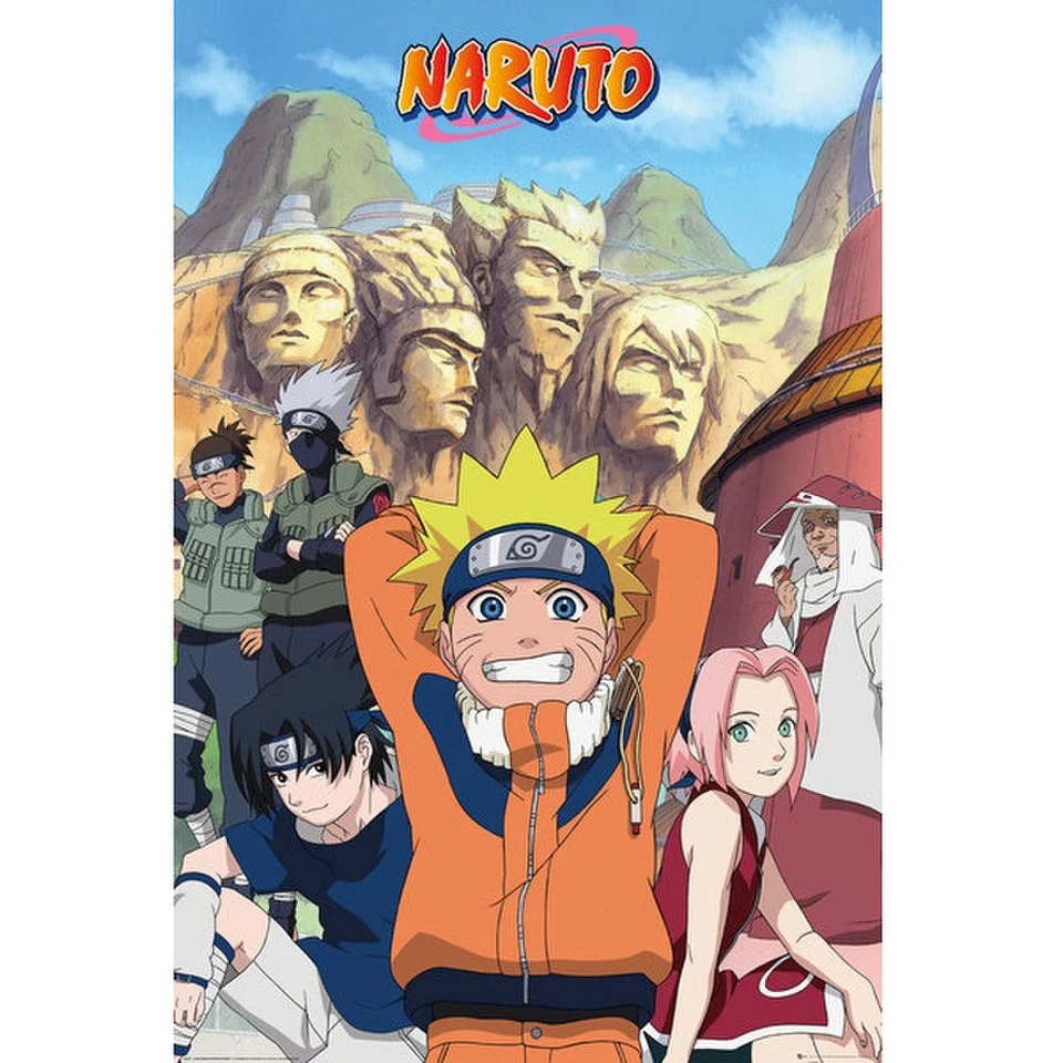 Naruto Hokage - 24 x 36 Inches Maxi Poster Afbeelding 1
