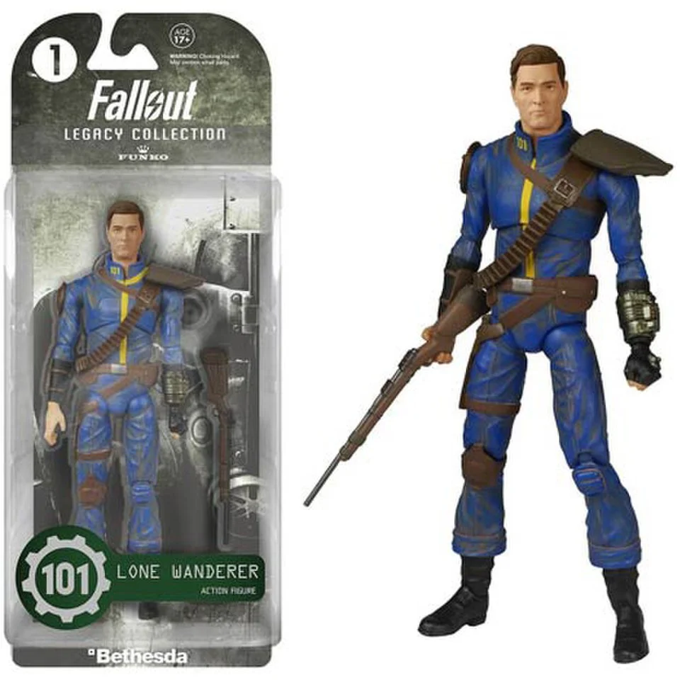 Fallout Lone Wanderer Legacy Collection Action Figure Afbeelding 1