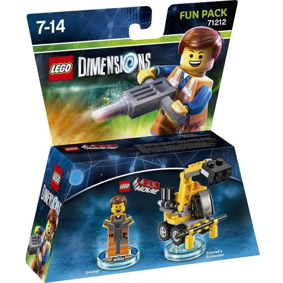 LEGO Dimensions, LEGO Movie, Emmet Fun Pack Afbeelding 1