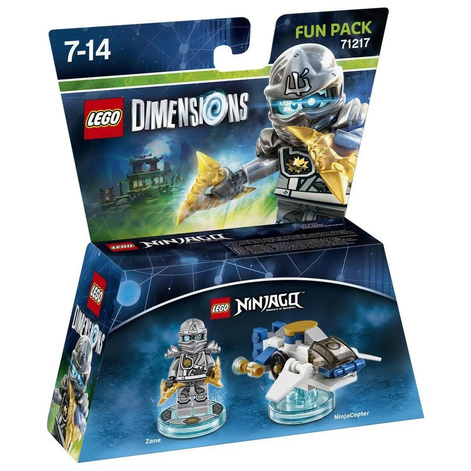 LEGO Dimensions, Ninjago, Zane Fun Pack Afbeelding 1