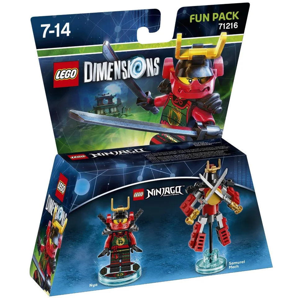 LEGO Dimensions, Ninjago, Nya Fun Pack Afbeelding 1