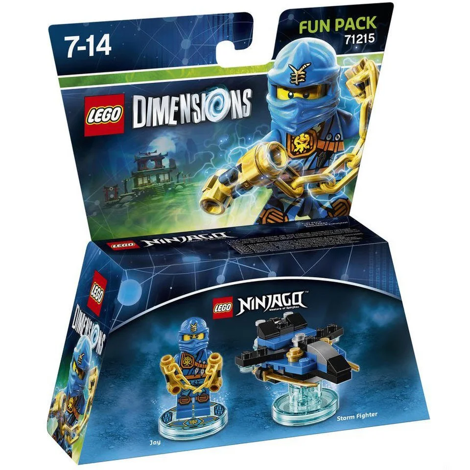 LEGO Dimensions, Ninjago, Jay Fun Pack Afbeelding 1