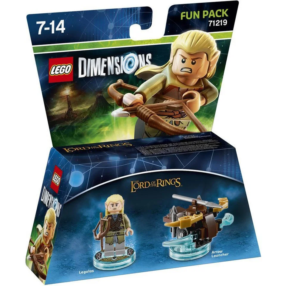 LEGO Dimensions, LOTR, Legolas Fun Pack Afbeelding 1