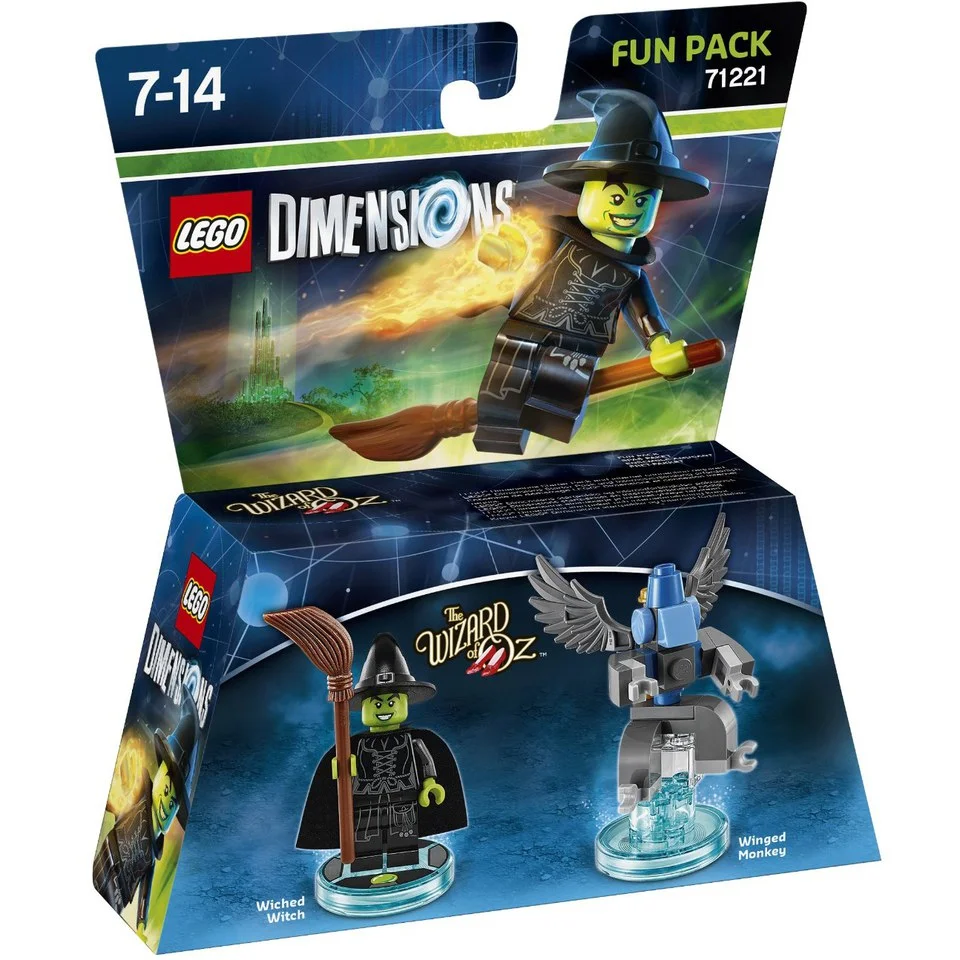 LEGO Dimensions, Wizard of Oz, Wicked Witch Fun Pack Afbeelding 1