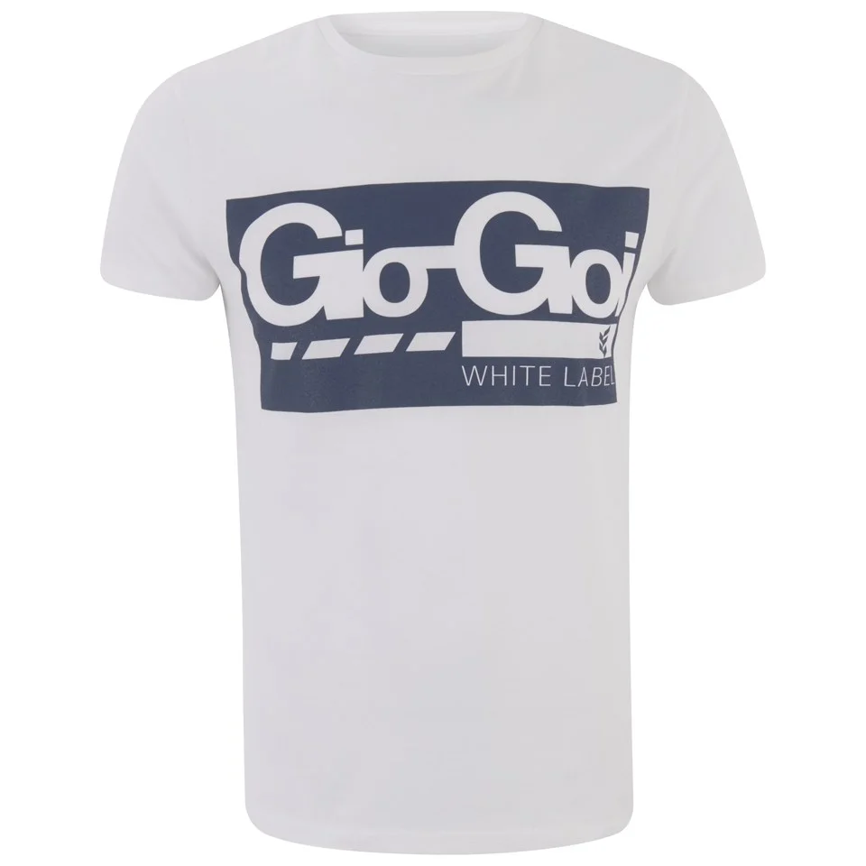 Gio Goi Men's Blast T-Shirt - White - S - Wit Afbeelding 1