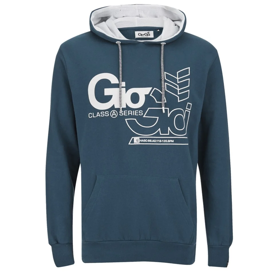 Gio Goi Men's Decker Hoody - Majolica Blue - S - Blauw Afbeelding 1