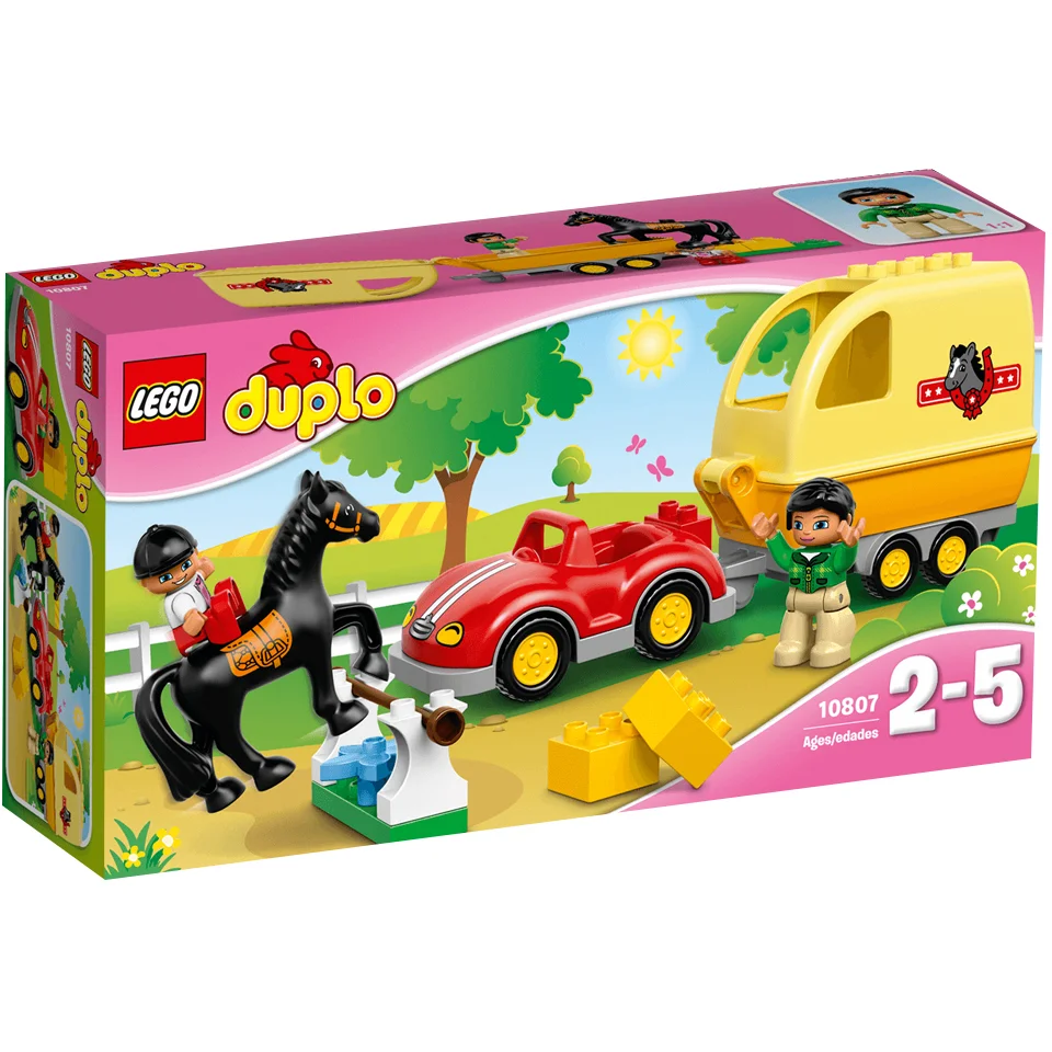 LEGO DUPLO: Paardentrailer (10807) Afbeelding 1
