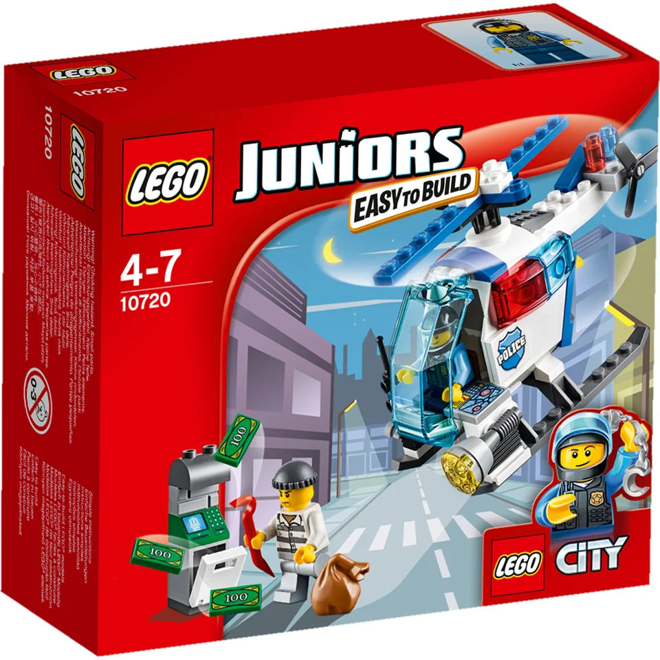 LEGO Juniors: Politiehelikopter achtervolging (10720) Afbeelding 1