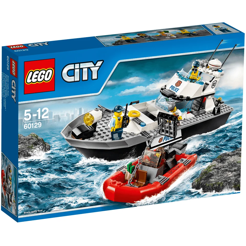 LEGO City: Politie patrouilleboot (60129) Afbeelding 1
