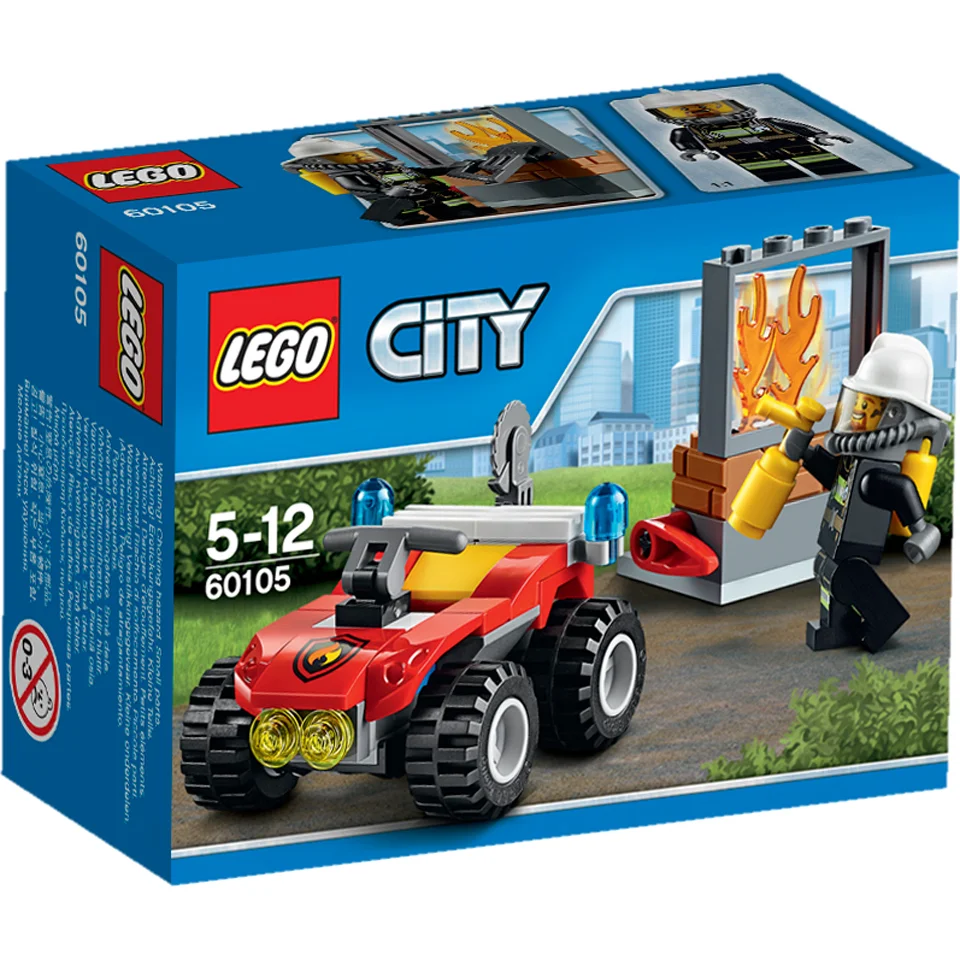 LEGO City: Brandweer terreinwagen (60105) Afbeelding 1