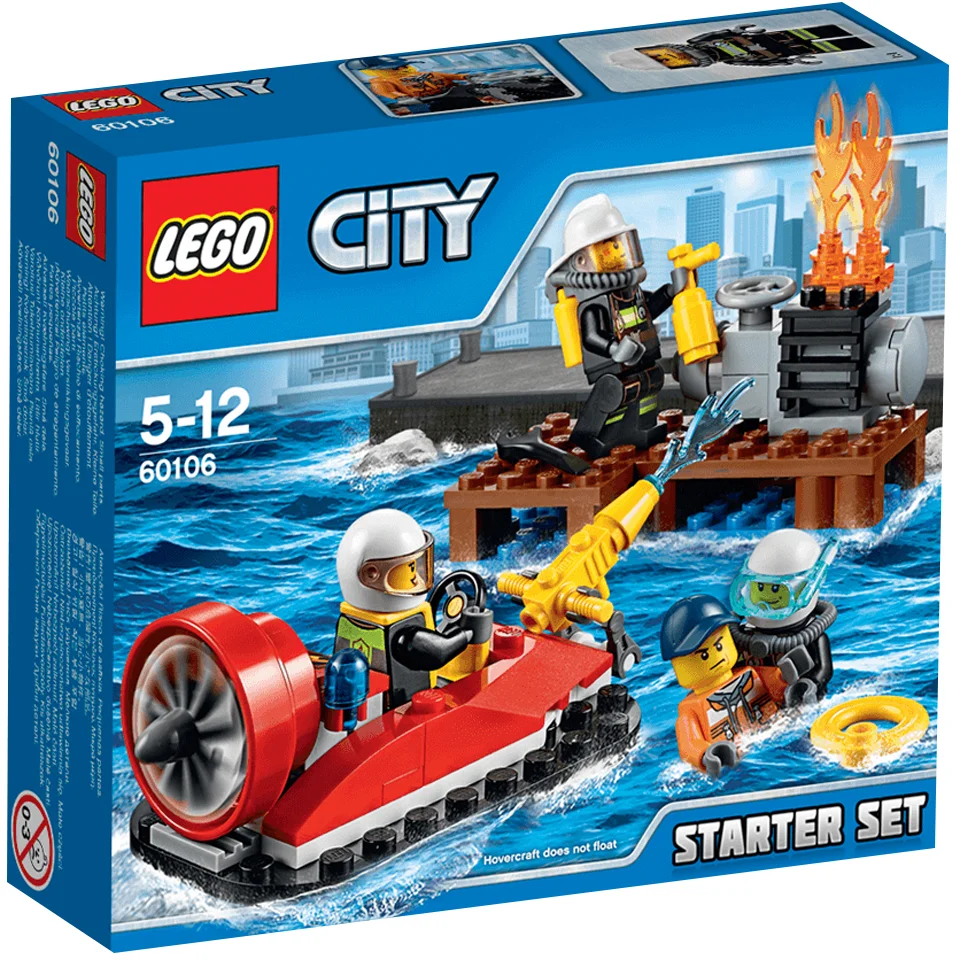 LEGO City: Brandweer starterset (60106) Afbeelding 1