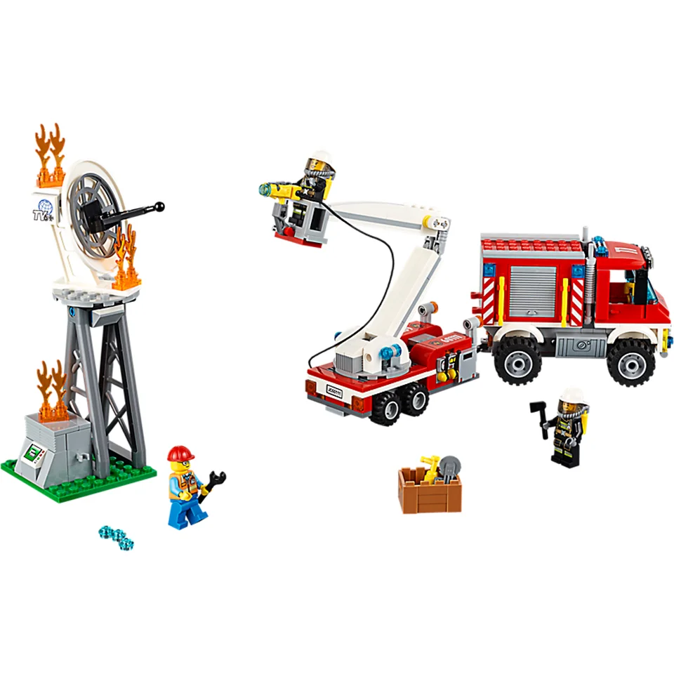 LEGO City: Brandweer hulpvoertuig (60111) Afbeelding 1