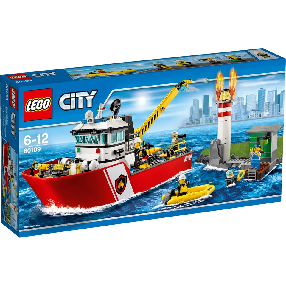 LEGO City: Brandweerboot (60109) Afbeelding 1