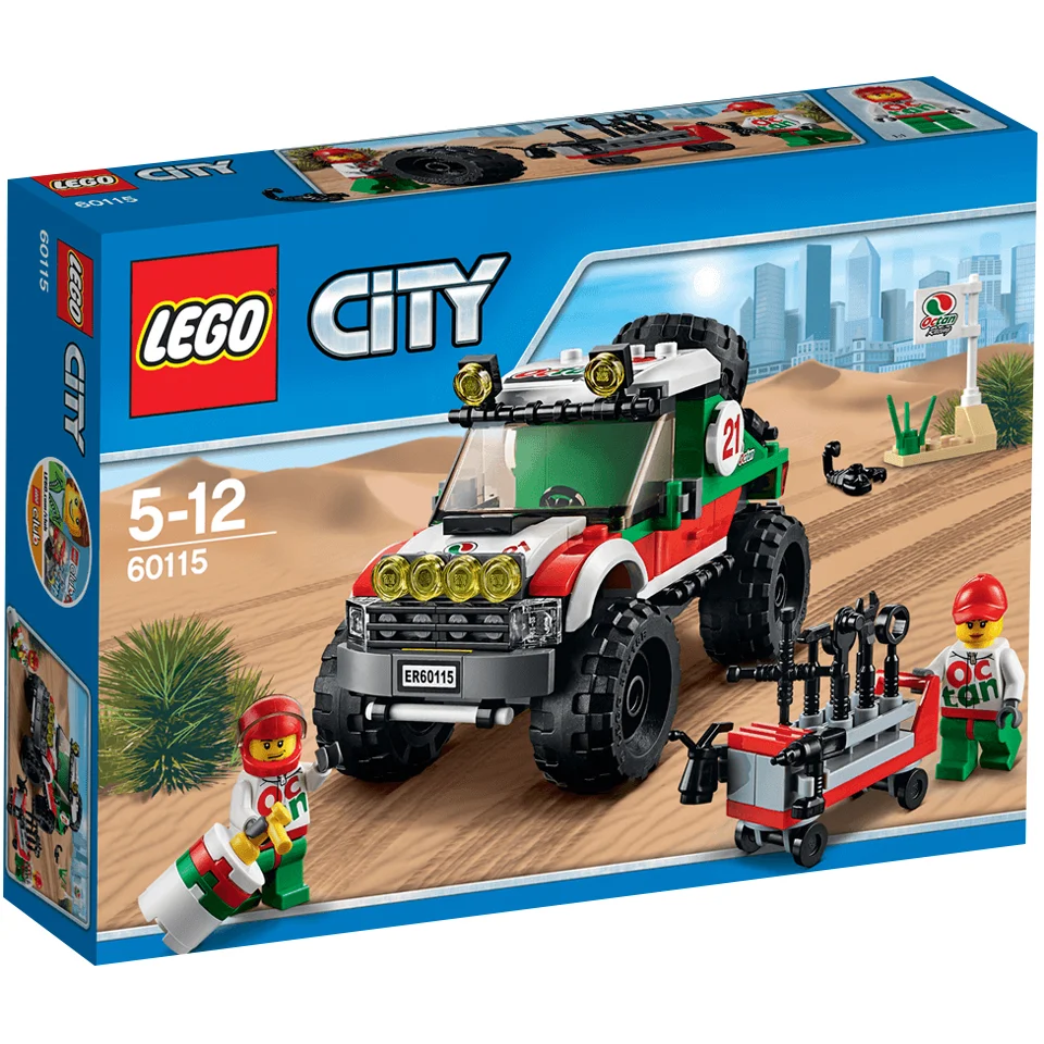 LEGO City: 4 x 4 voertuig (60115) Afbeelding 1
