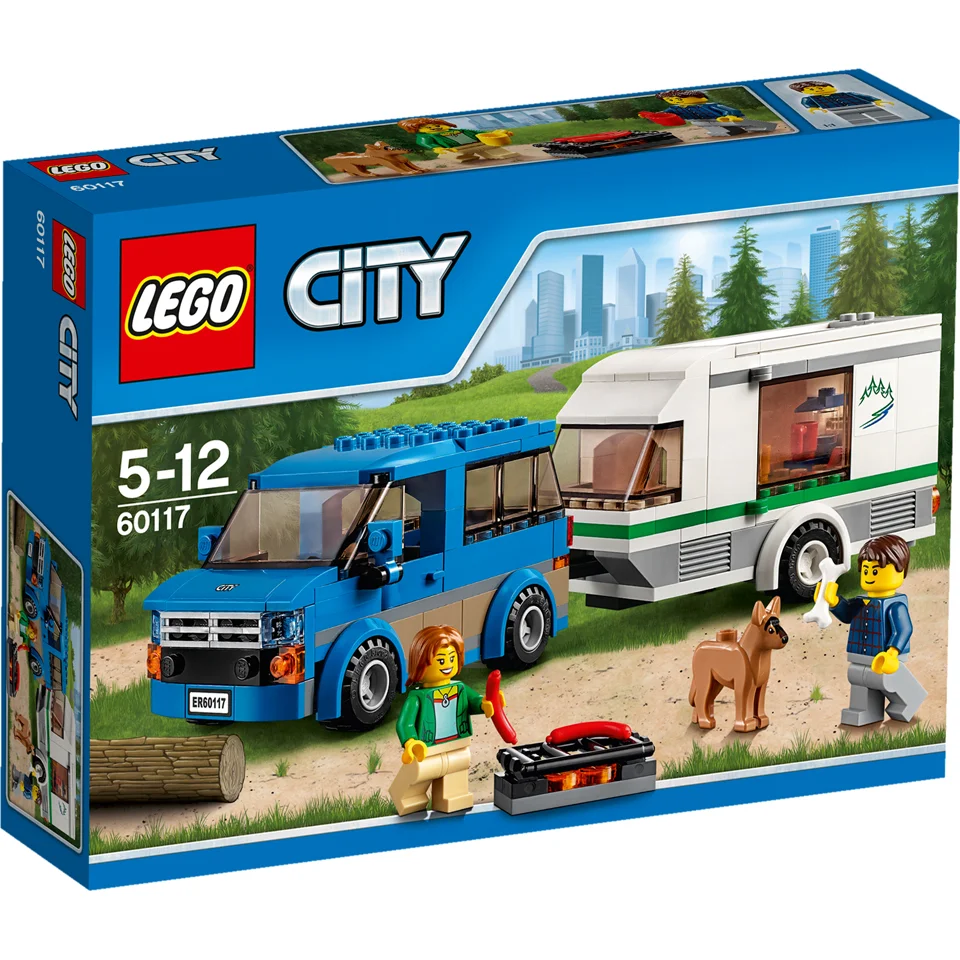 LEGO City: Busje & caravan (60117) Afbeelding 1