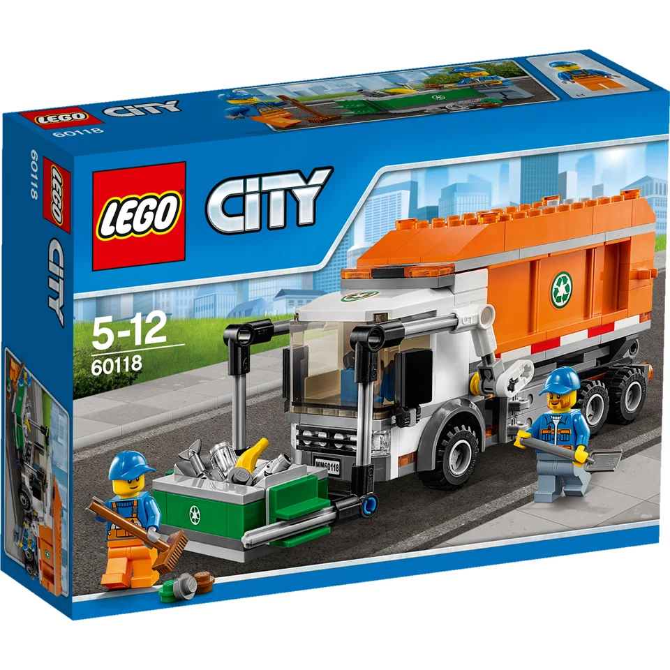 LEGO City: Vuilniswagen (60118) Afbeelding 1