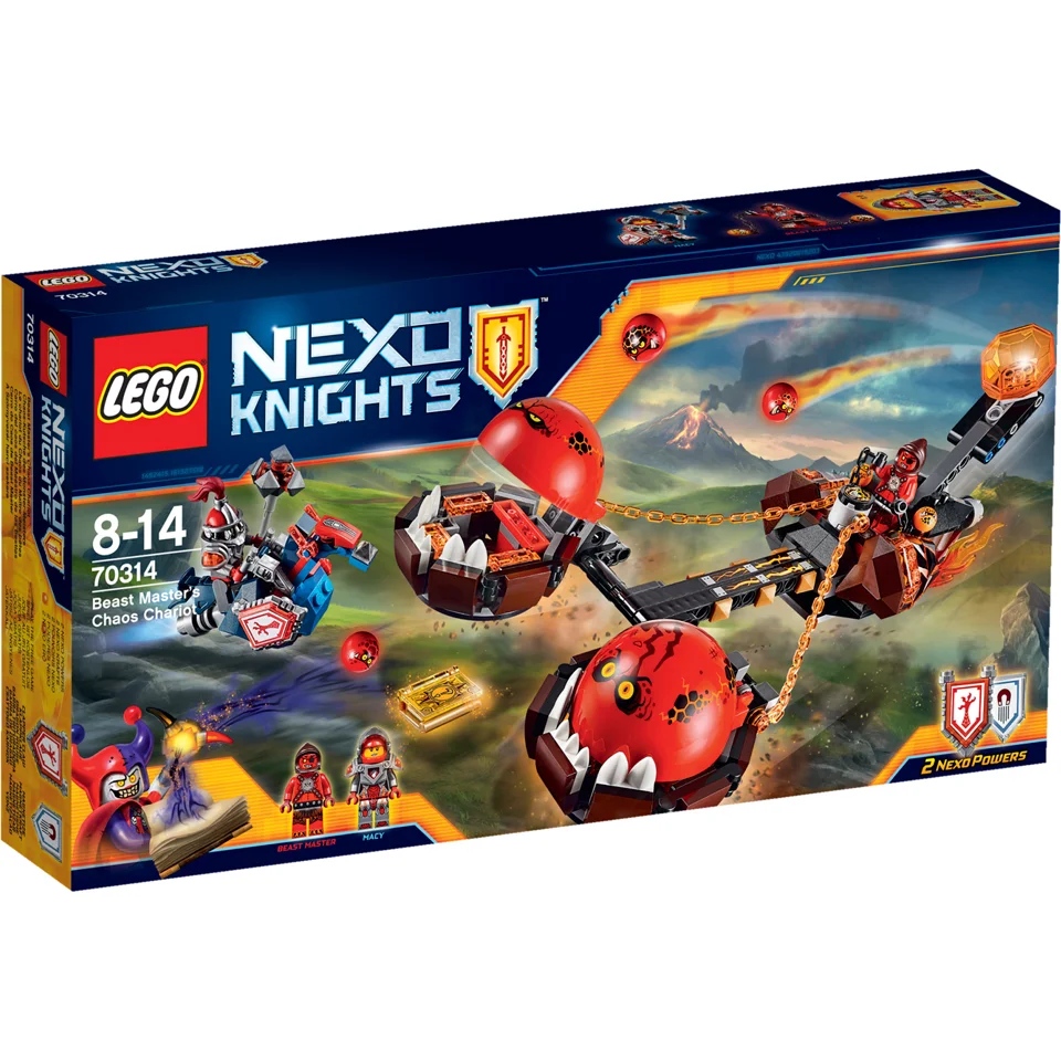 LEGO Nexo Knights: Chaoskoets van de Monster Meester (70314) Afbeelding 1