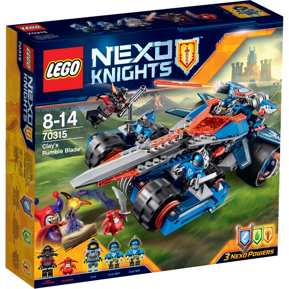 LEGO Nexo Knights: Clay's gevechtszwaard (70315) Afbeelding 1