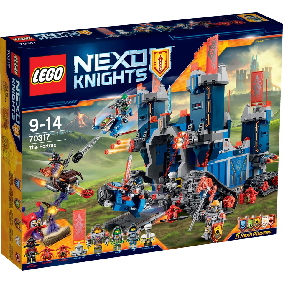LEGO Nexo Knights: De Fortrex (70317) Afbeelding 1