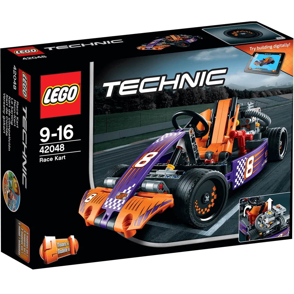 LEGO Technic: Racekart (42048) Afbeelding 1