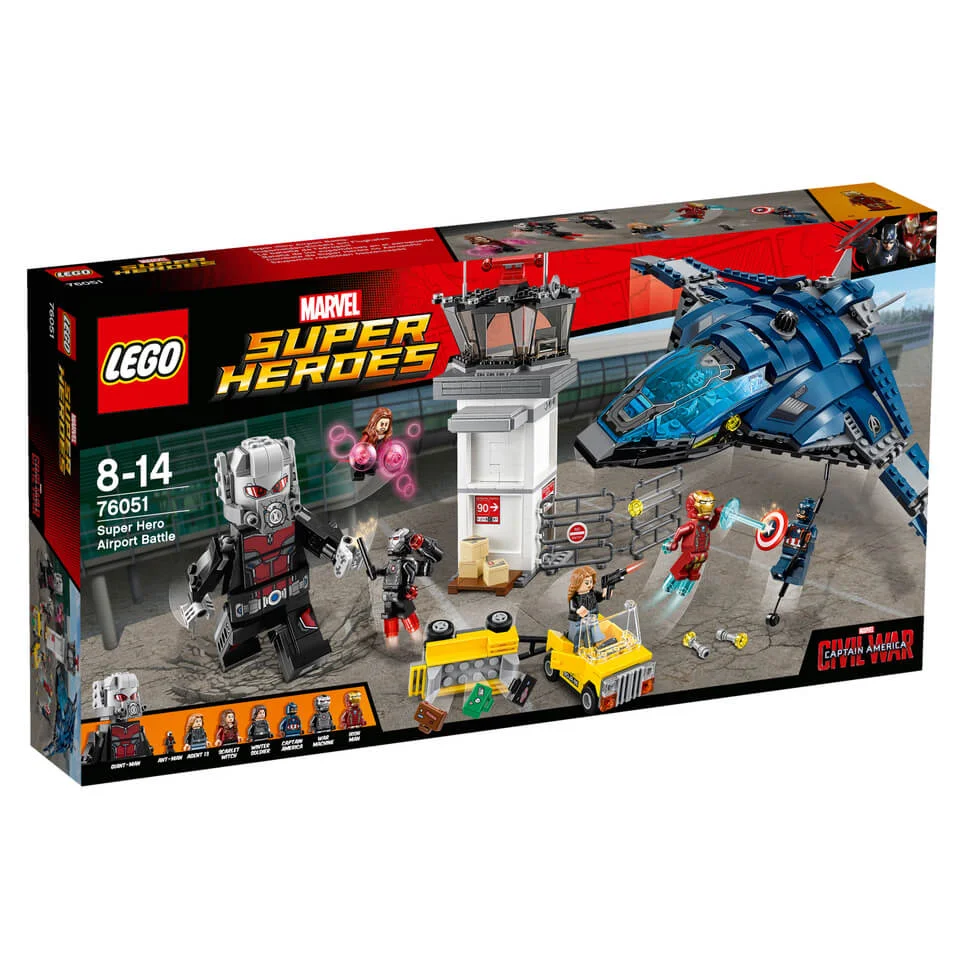 LEGO Marvel Super Heroes: Super Hero Vliegveldduel (76051) Afbeelding 1