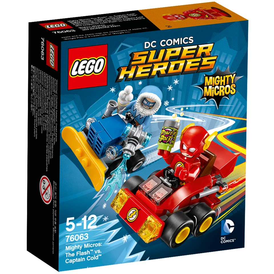LEGO DC Comics Super Heroes: Mighty Micros: The Flash vs Captain Cold (76063) Afbeelding 1
