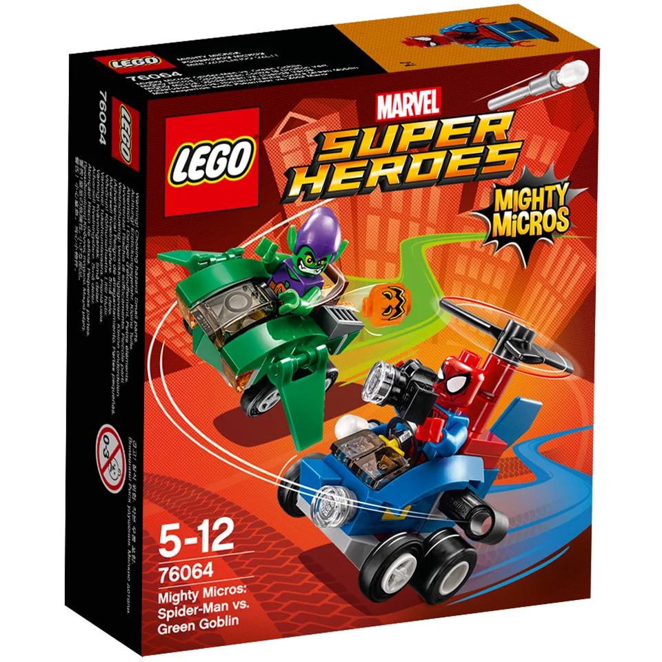 LEGO Mighty Micros: Spider-Man vs Green Goblin (76064) Afbeelding 1