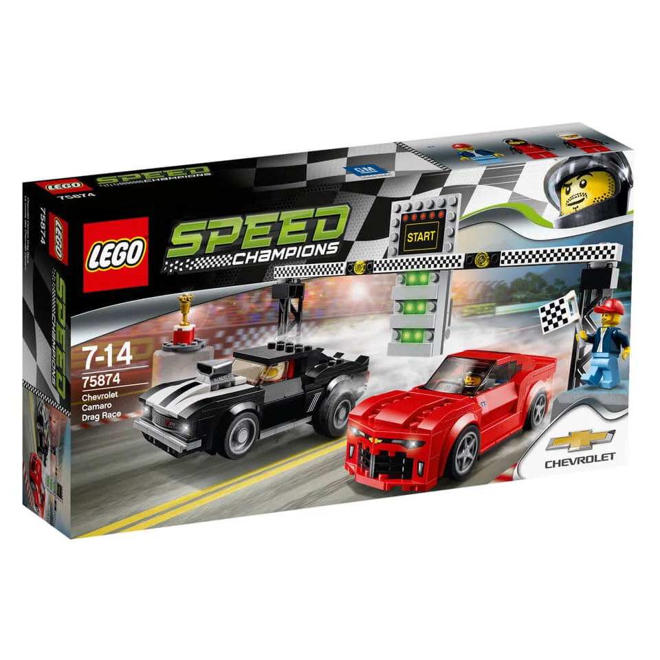 LEGO Speed Champions: Chevrolet Camaro dragrace (75874) Afbeelding 1