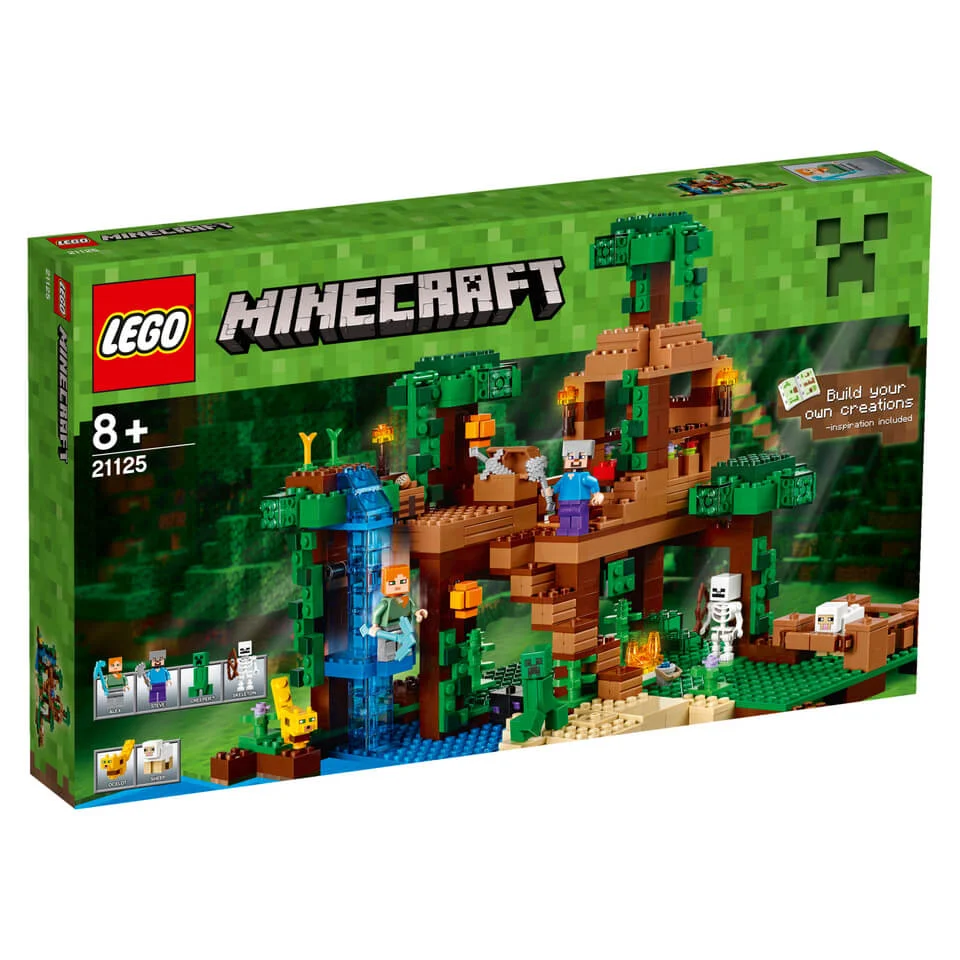 LEGO Minecraft: De jungle boomhut (21125) Afbeelding 1