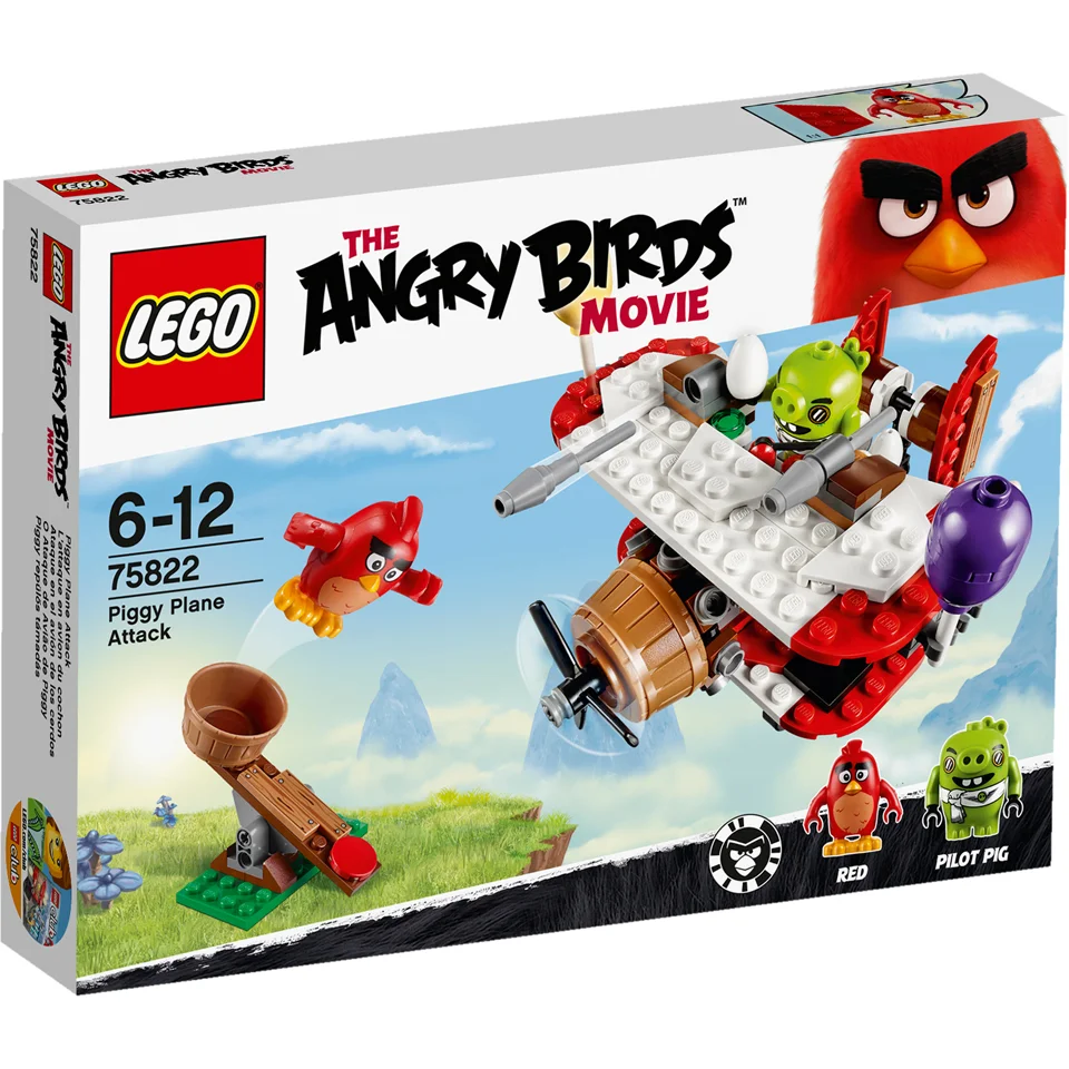 LEGO Angry Birds: Piggy vliegtuigaanval (75822) Afbeelding 1