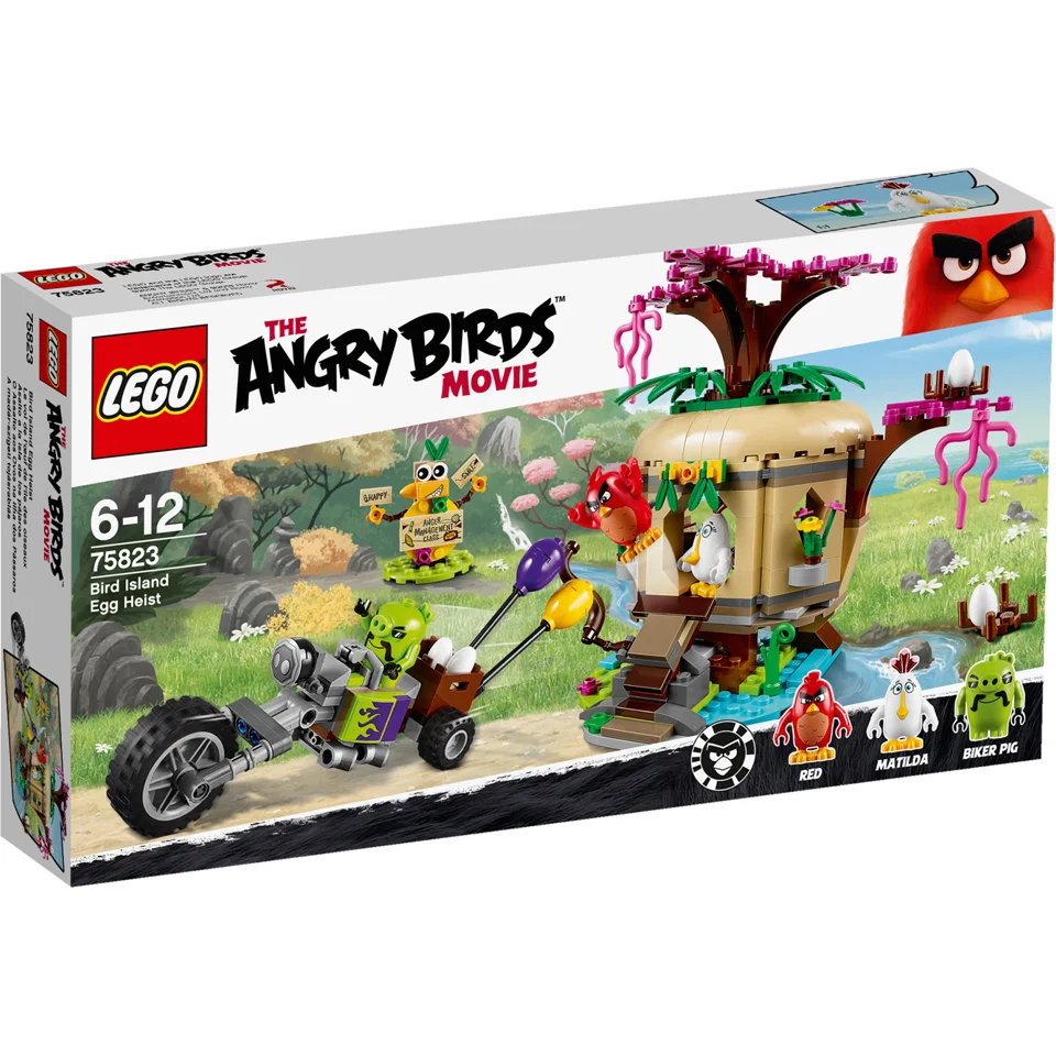 LEGO Angry Birds: Bird Island eierenroof (75823) Afbeelding 1