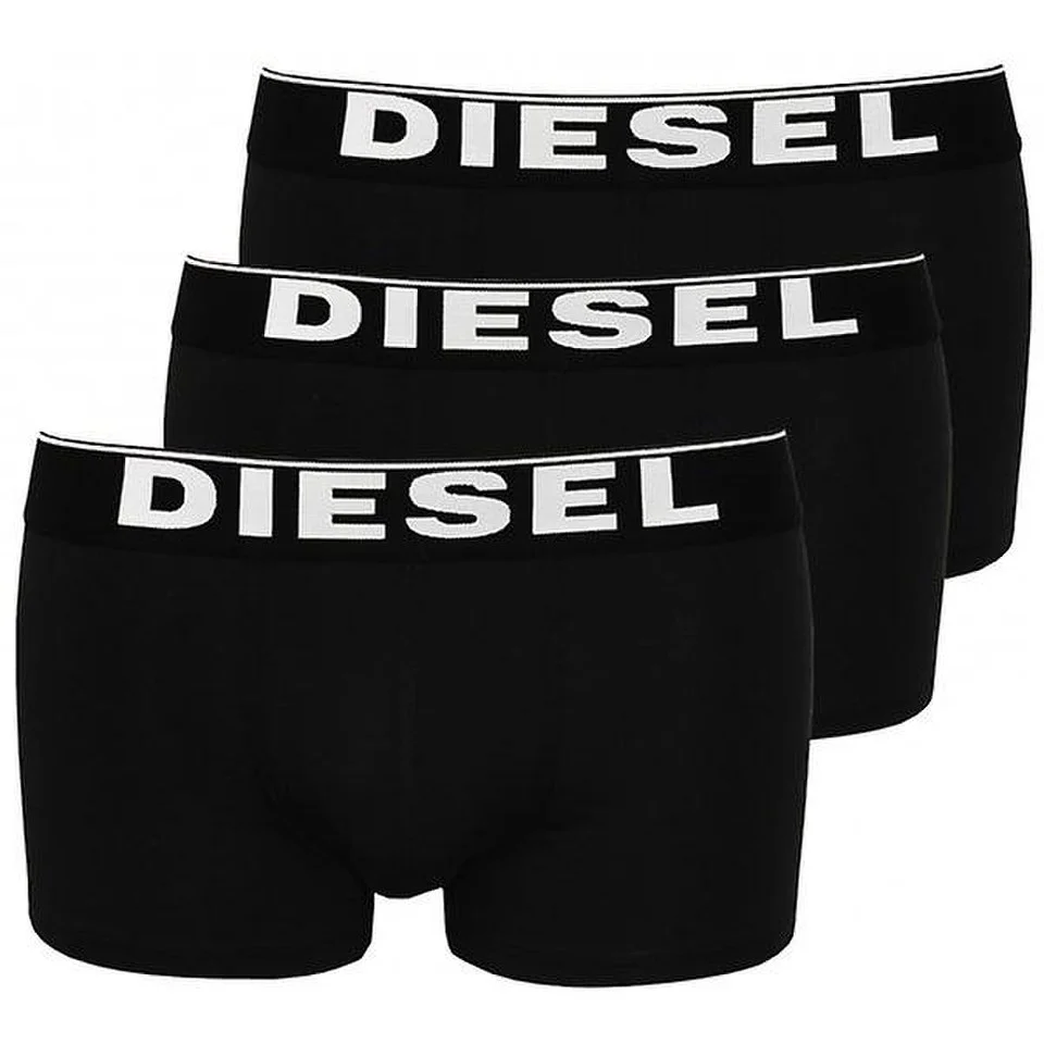 Diesel Men's Kory 3 Pack Boxers - Black - S - Zwart Afbeelding 1