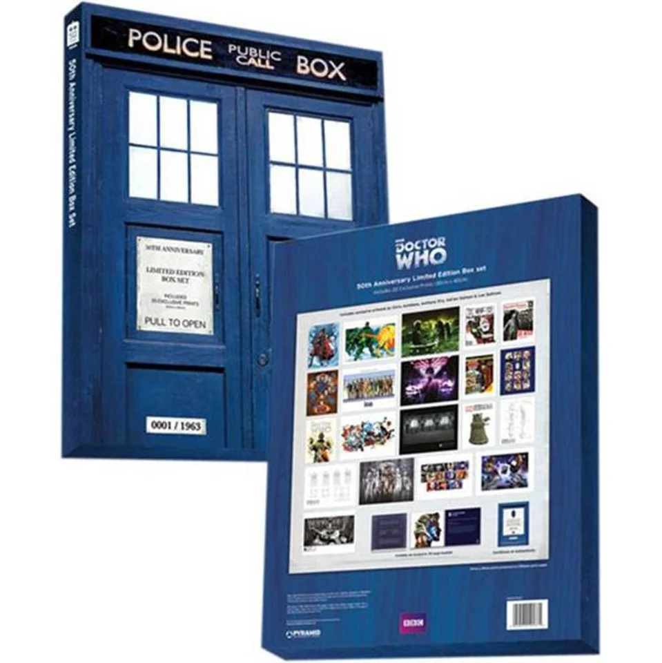 Doctor Who Limited Edition Print Set Afbeelding 1