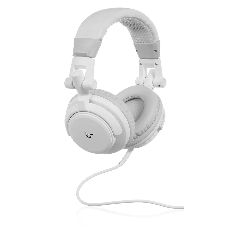 Kitsound DJ 2 Wired Headphones - White Afbeelding 1