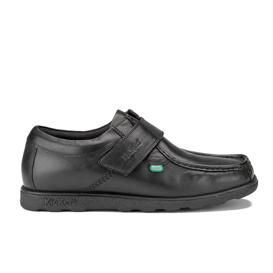 Kickers Men's Fragma Strap Shoes - Black - UK 7 Afbeelding 1