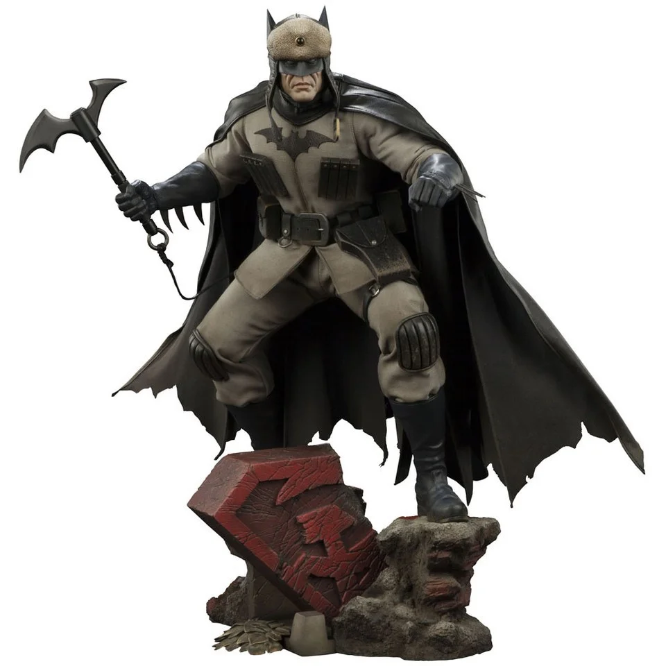 Sideshow Collectibles DC Comics Red Son Batman 57cm Statue Afbeelding 1