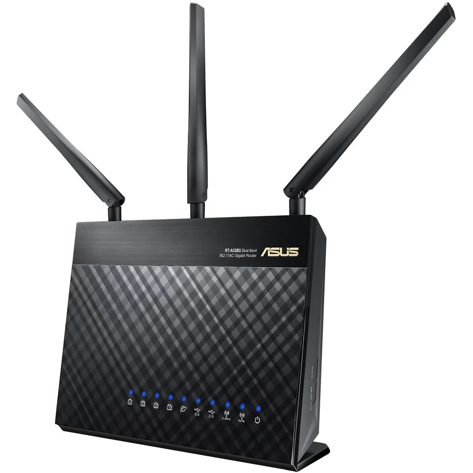 ASUS RT-AC68U Dual Band Wireless-AC 1900 Gigabit Router Afbeelding 1