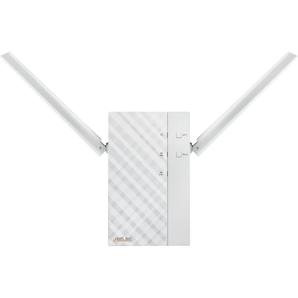ASUS RP-AC56 Dual Band Wireless-AC1200 Rotatable Wall-Plug Range Extender with Adjustable Antenna Afbeelding 1
