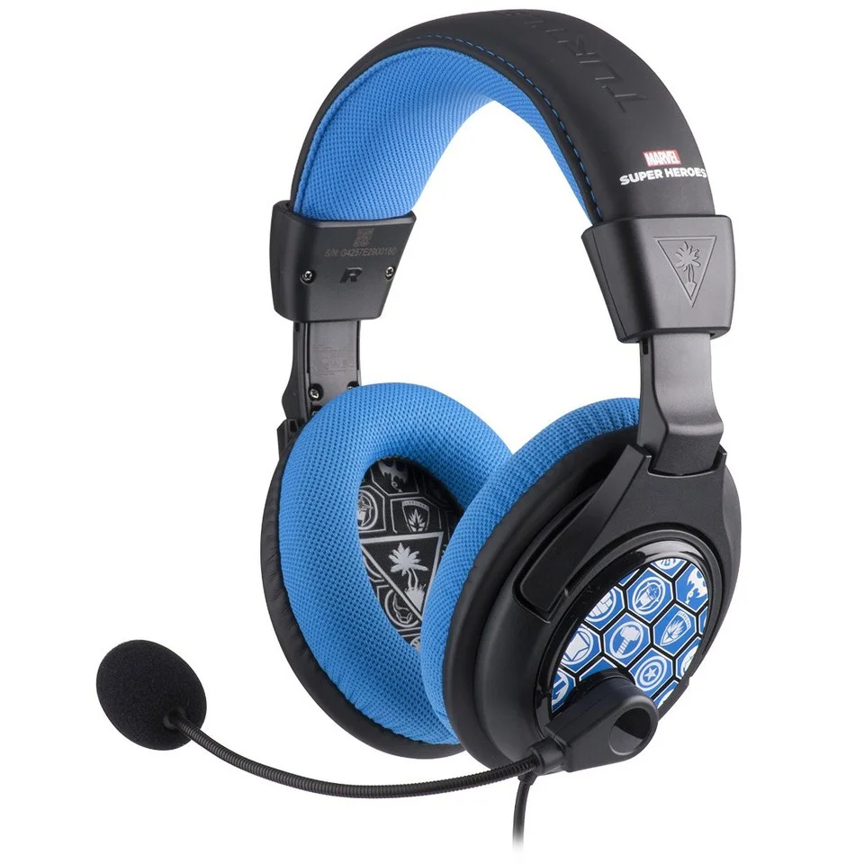 Turtle Beach Disney Infinity Gaming Headset (PS4, Xbox 360, Wii U, PC) - Black/Blue Afbeelding 1
