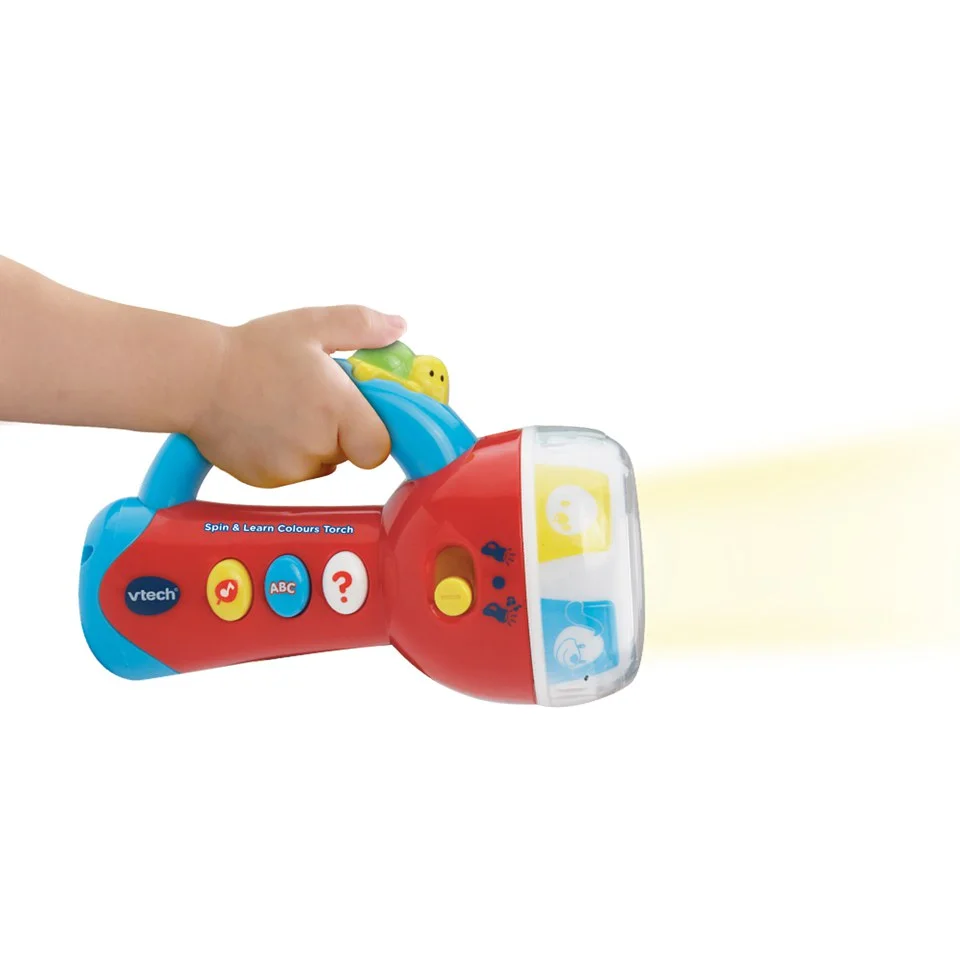 Vtech Baby Spin & Learn Colours Torch Afbeelding 1