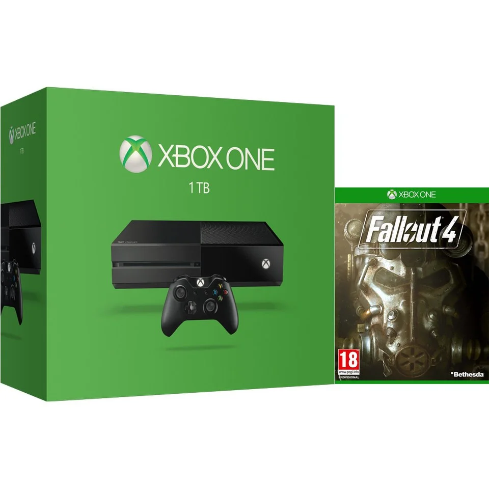 Xbox One 1TB Console - Fallout 4 Afbeelding 1