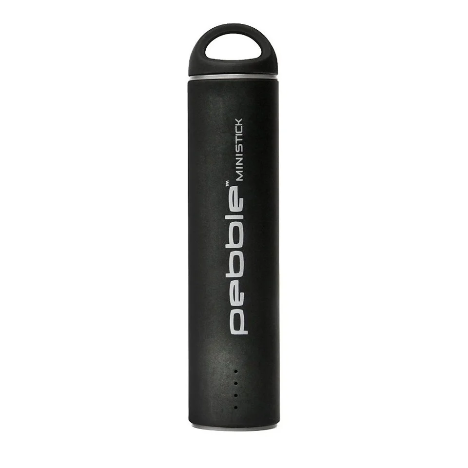 Veho VPP-101-BL Pebble Ministick 1800mah Emergency Portable Power Bank - Black Afbeelding 1