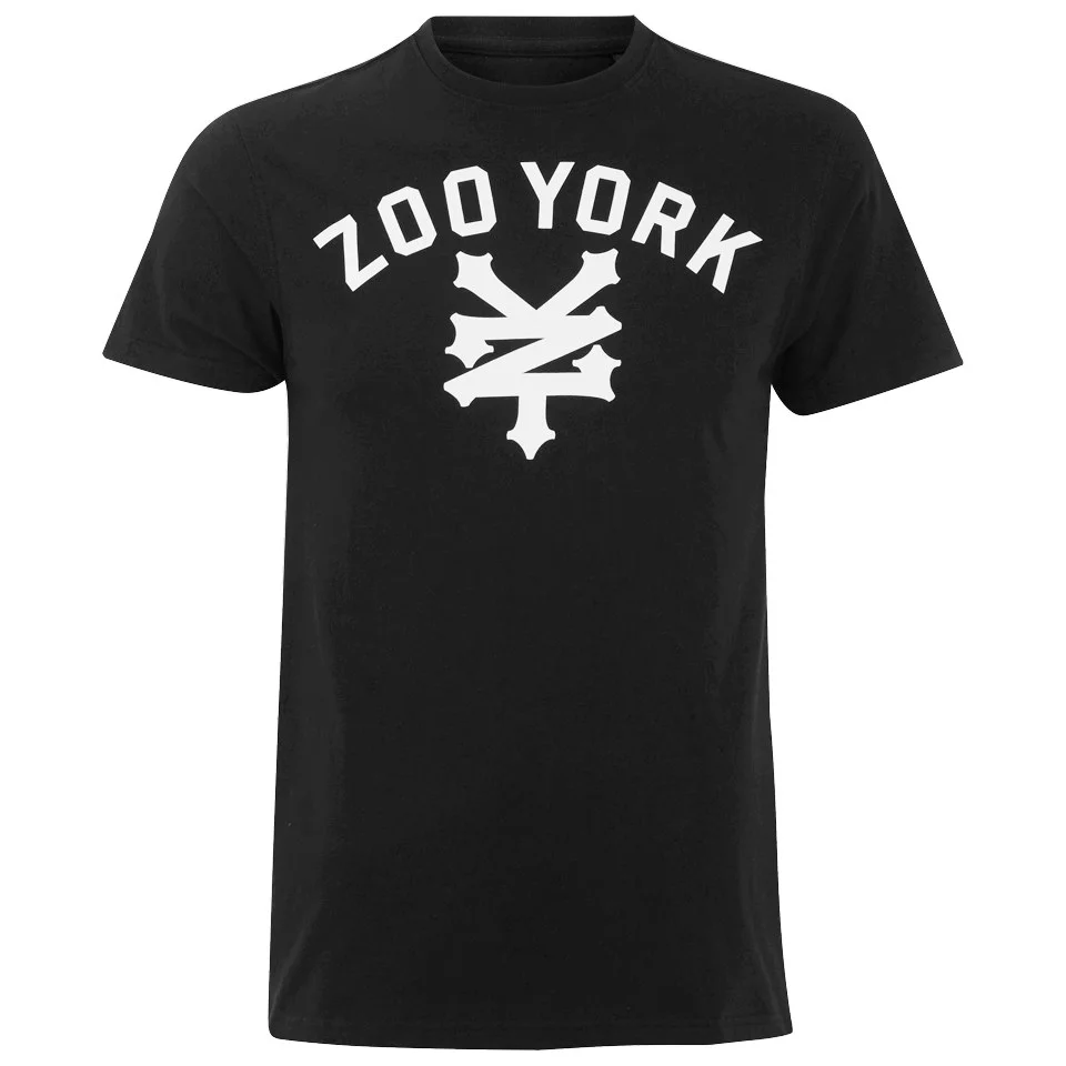 Zoo York Men's Templeton T-Shirt - Anthracite - S - Zwart Afbeelding 1