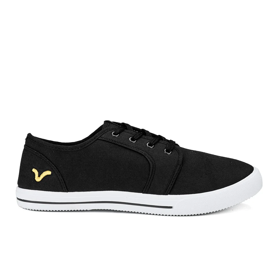Voi Jeans Men's Bronson Pumps - Black - UK 7 - Zwart Afbeelding 1